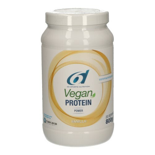 6d Vegan Protein Vanilla 800g