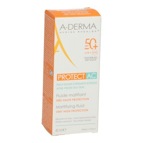 Aderma Protect Ac Fluide Matterend Spf50+ 40ml-0