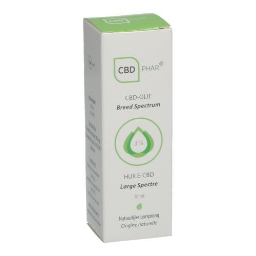 Cbd Olie Breed Spectrum 5% 10ml Cbd-phar