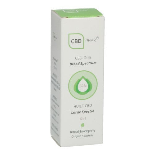 Cbd Olie Breed Spectrum 20% 10ml Cbd-phar