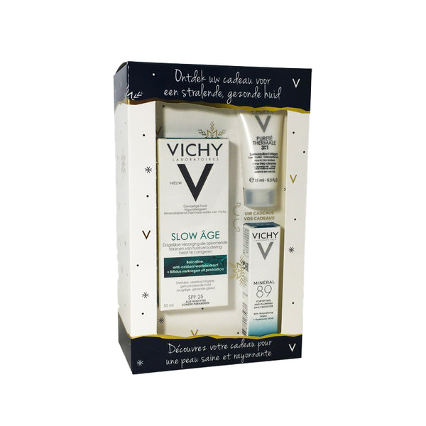 Vichy Slow Age SPF25 50ml + Gratis Pureté Thermale & Mineral 89 - InstaCosmetic - InstaCosmetic