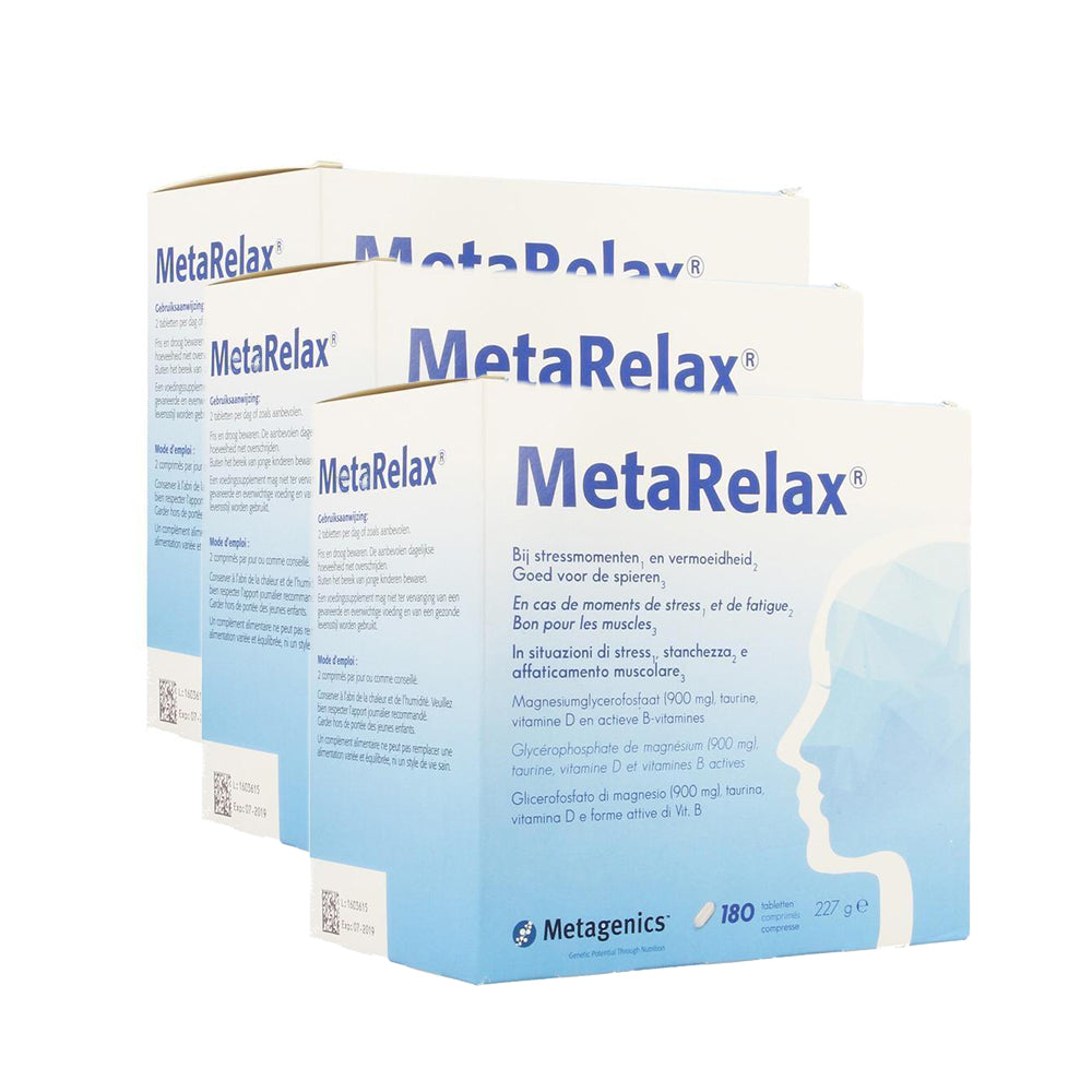 MetaRelax® 180 Tabletten x3 (Voordeelpak)