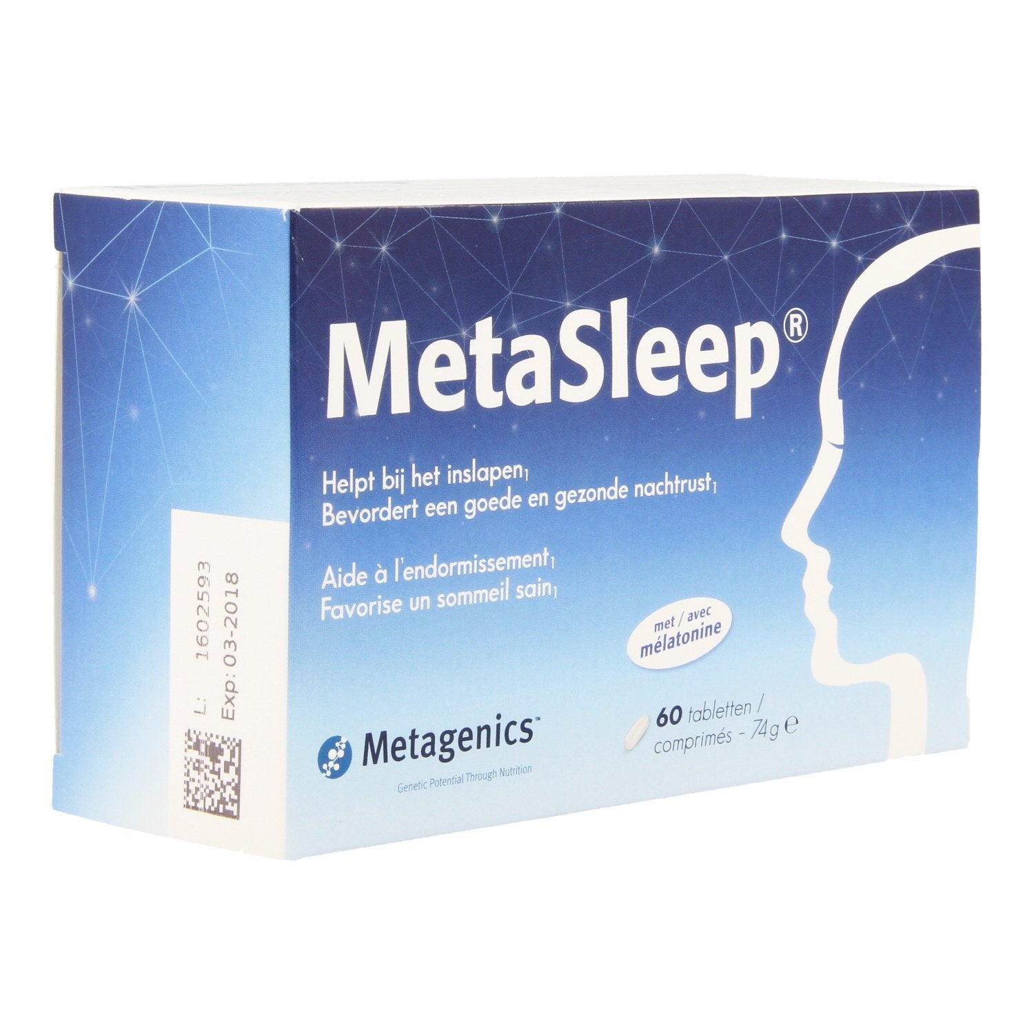 Metasleep 60 Tabletten Metagenics