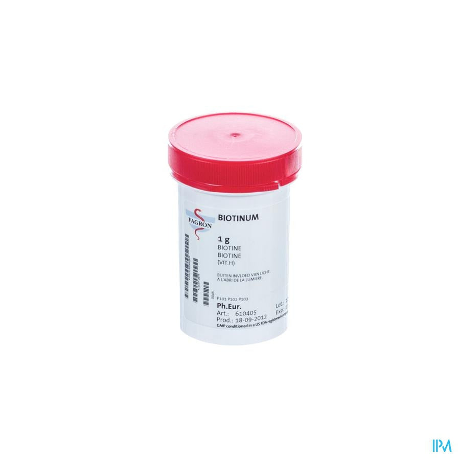 Biotine (vit H) 1g Fag