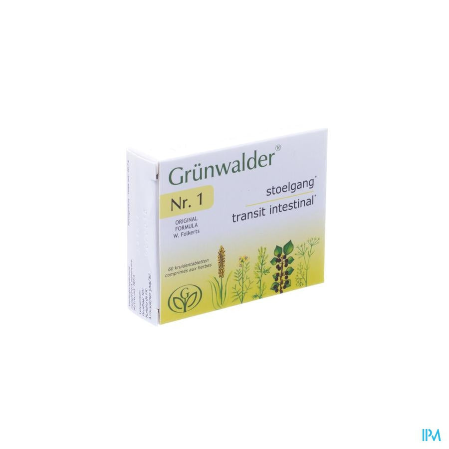 Grunwalder N1 Kruidentabletten 60