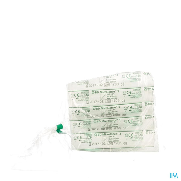 Bd Microlance 3 Naald 21g 2 Rb 0,8x50mm Groen 10