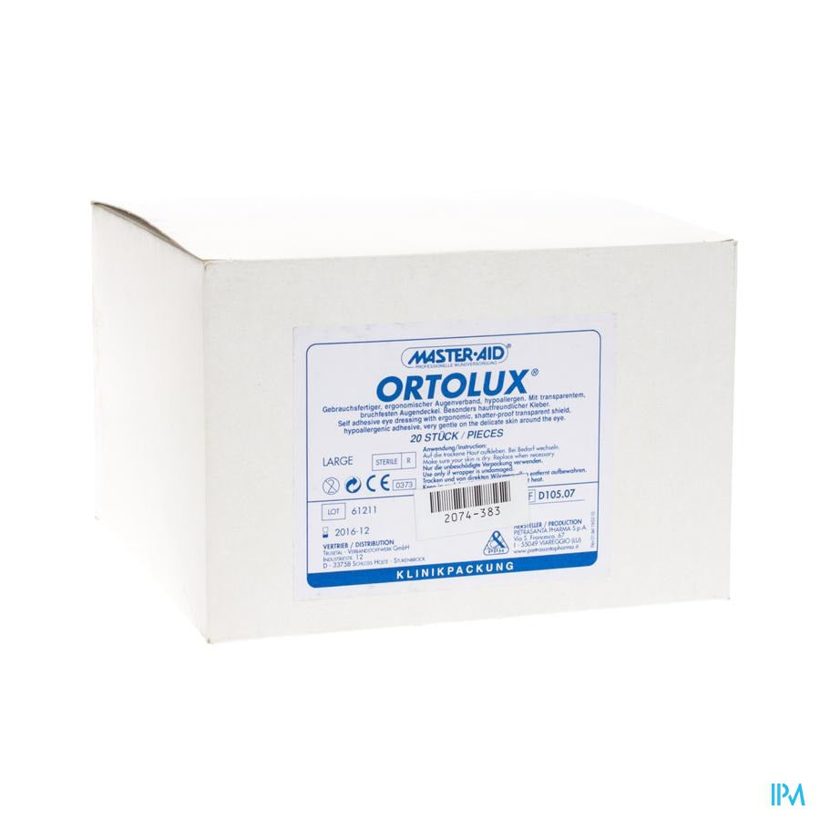 Ortolux Large Oogkompres 20 70108