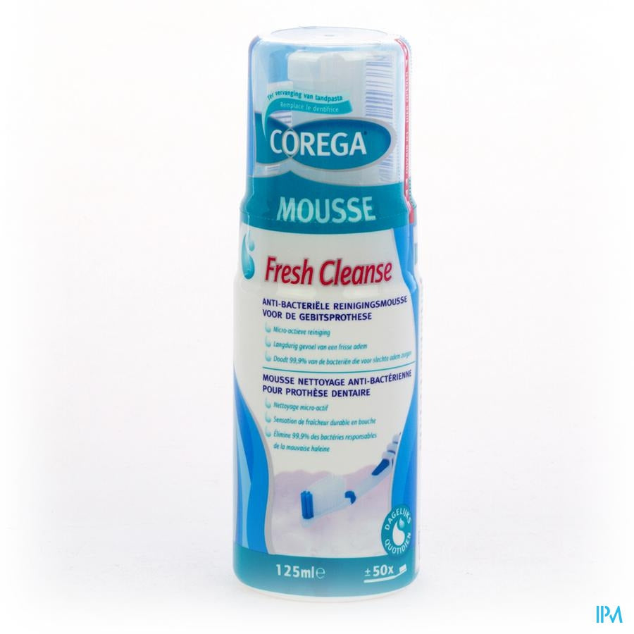 Corega Fresh Cleanse Mousse 125ml