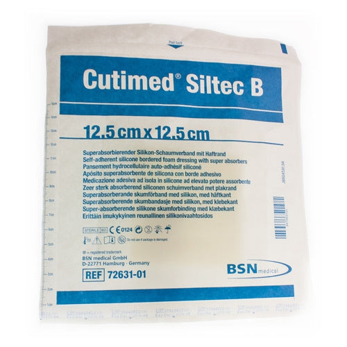 Cutimed Siltec B Kp Steriel 12,5x12,5cm 1 7263101
