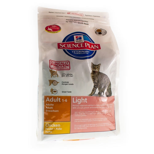 Hills Sc.plan Feline Light Ad Chicken 1,5kg 7520ea