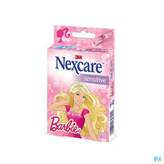 Nexcare 3m Sensitive Design Barbie Assort.20