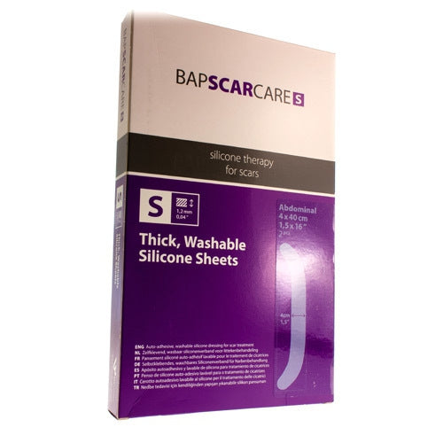 Bap Scar Care S Silicoonverb Adh 4x40cm 2 Stuks