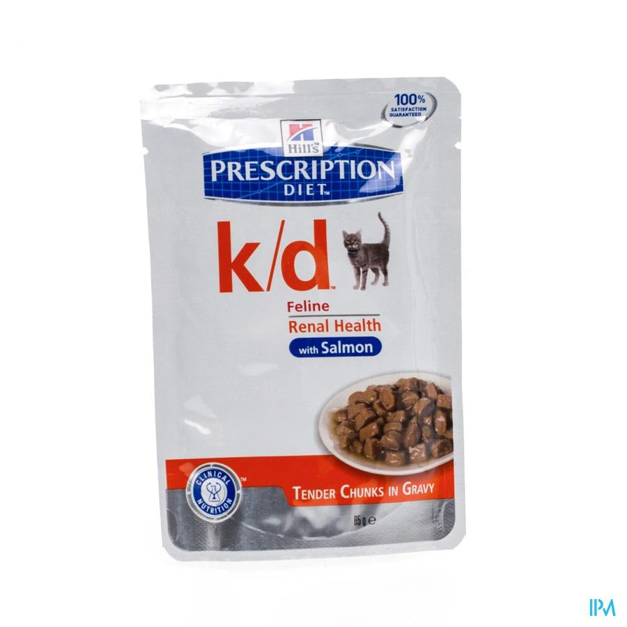 Hills Prescrip.diet Feline Kd Salmon 12x85g 1884m