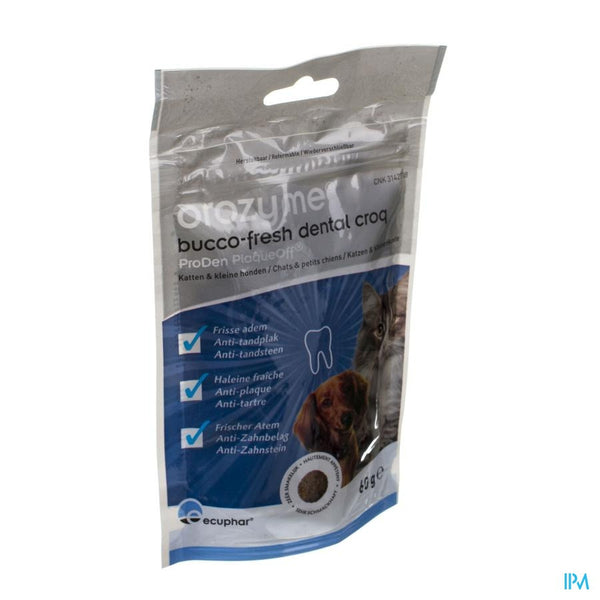 Orozyme Bucco-fresh Dental Croq Dog&cat <10kg 60g