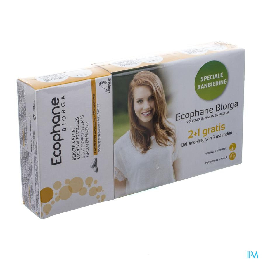 Ecophane Biorga Tabletten 3x60 2+1 Gratis