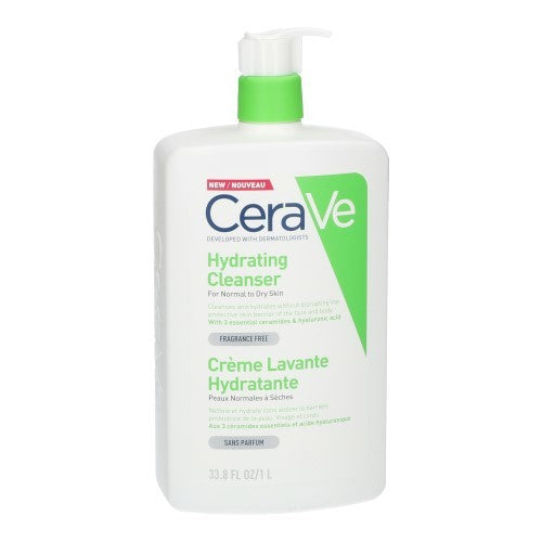 Cerave Hydraterende Reinigingscreme Pompfl 1l