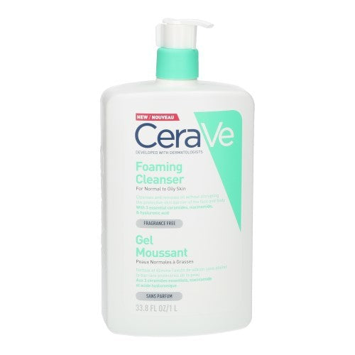 Cerave Schuimende Reinigingsgel Pompfl 1l