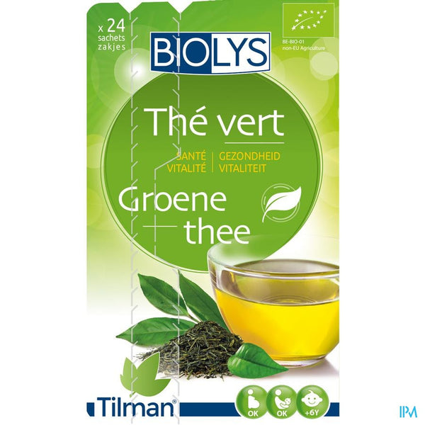 Biolys Groene Thee Sach 24