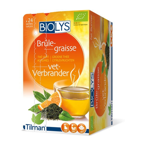Biolys Groene Thee Citroenvruchten Sach 24