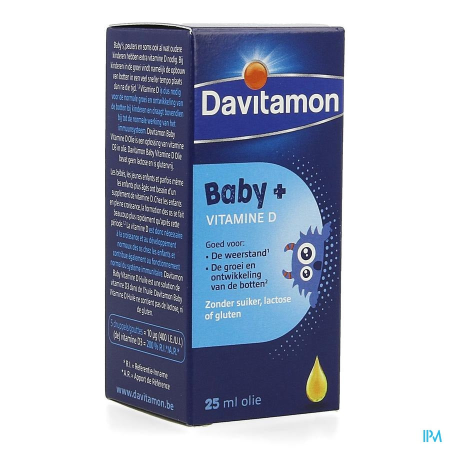 Davitamon Baby Vitamine D Olie 25ml