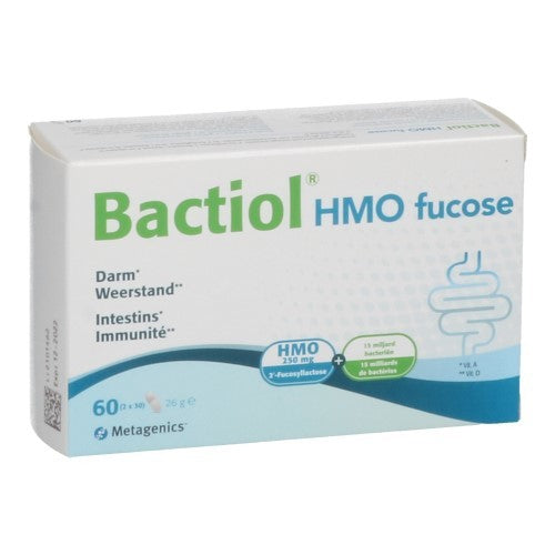 Bactiol Hmo Fucose Capsules 60 27733 Metagenics