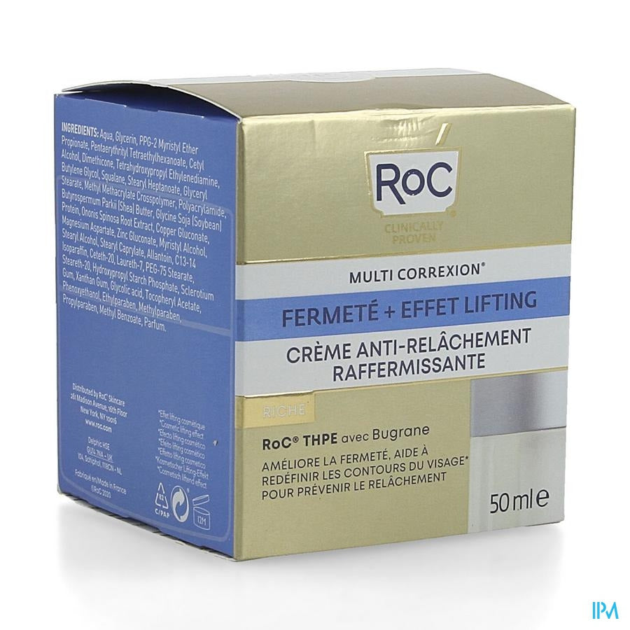Roc Multi Correx.firm+lift A/sag. Cr Rich Pot 50ml